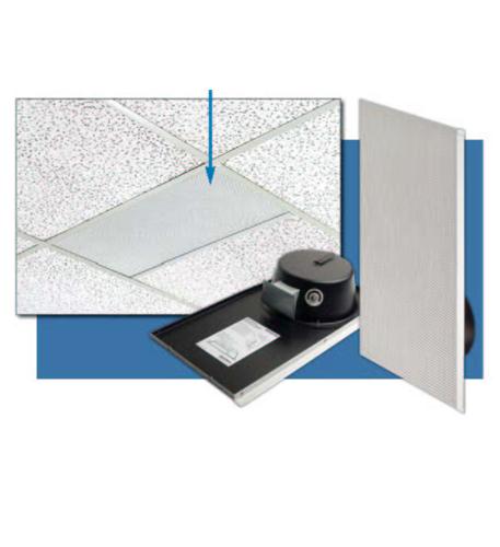 Bogen CSD1X2 2 Pack 1x2 Drop Ceiling Speaker Off White