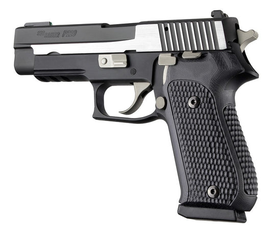 Hogue 20139 Sig Sauer P220 Da/Sa American - Piranha - G10 Solid Black