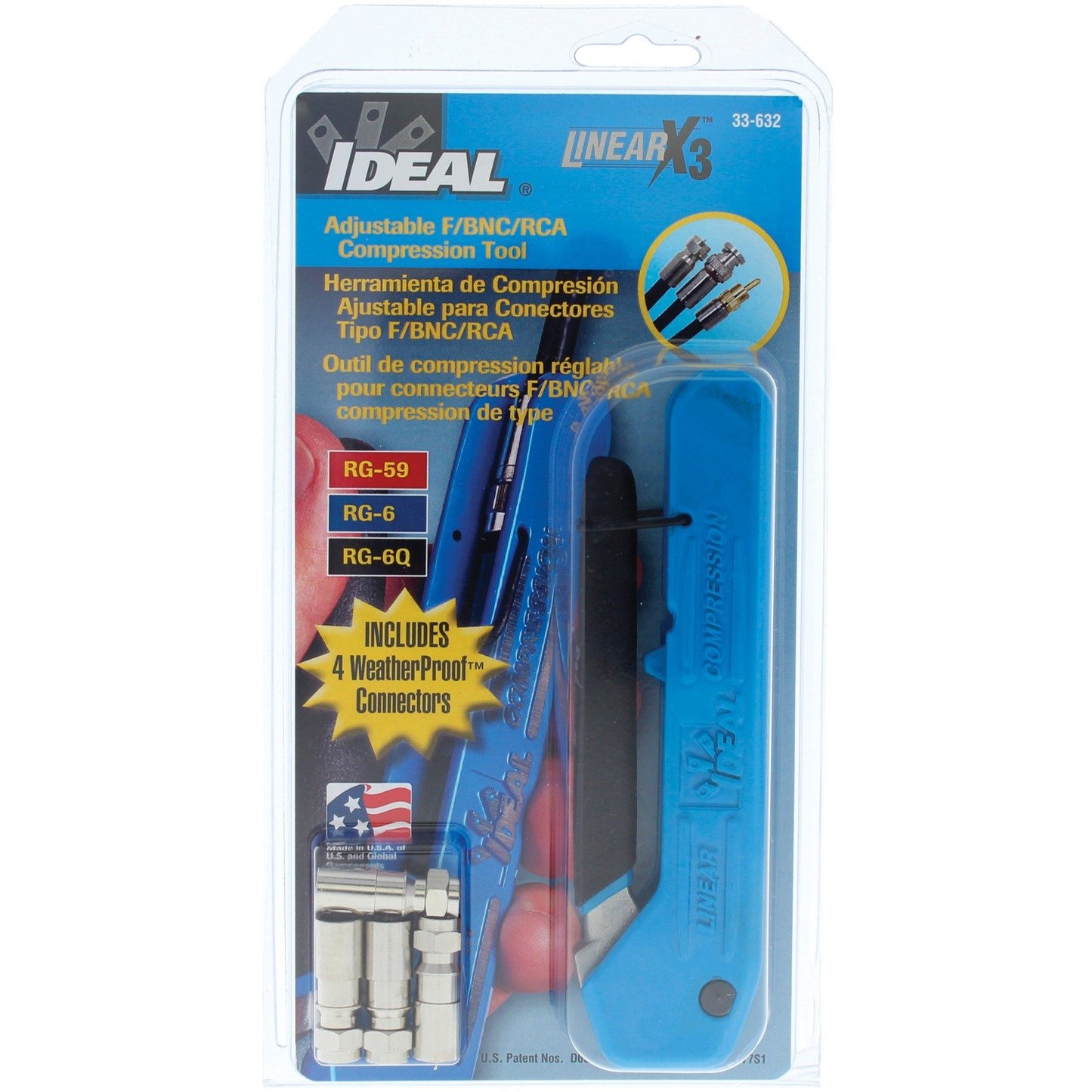 Ideal 33-632 LinearX3 Compression Tool
