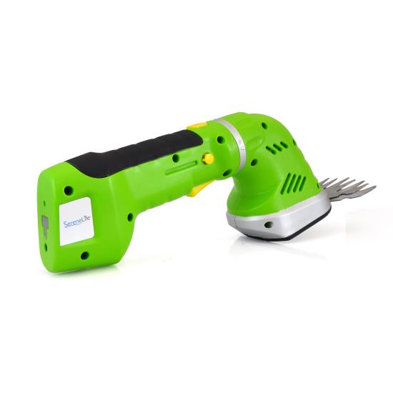 SereneLife PSLGR14 Cordless Handheld Shears/Hedge Trimmer with Changeable Blade