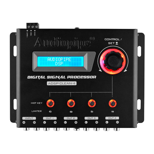 Audiopipe ADSPCLEAN4 1in 4 out Digital Signal Processor