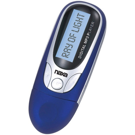 Naxa NM105BL Blue MP3 Player with 4GB Built in flash memory LCD Display