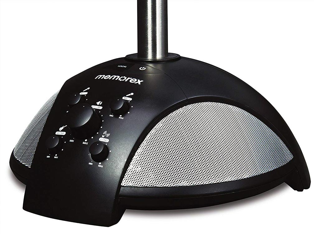 Memore MKSSS2  Single Stand Karaoke Machine w/Bluetooth