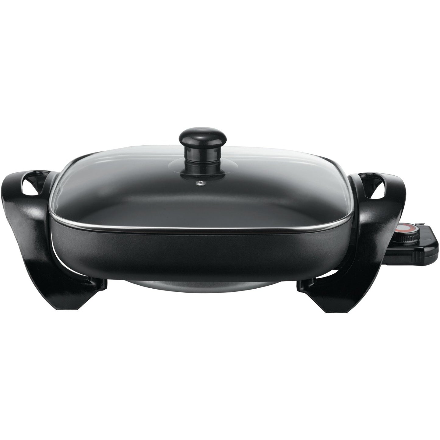 Brentwood Appl. SK-65 Nonstick Electric Skillet w/Glass Lid (1,300W; 12")