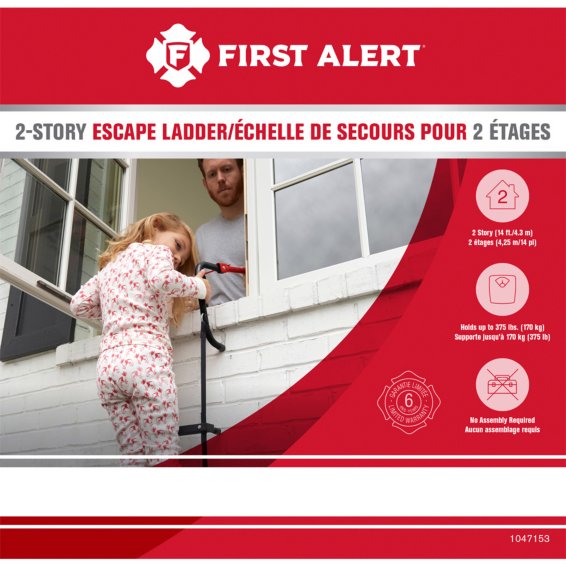 First Alert EL52-2 Escape Ladder (2 Story, 14ft)