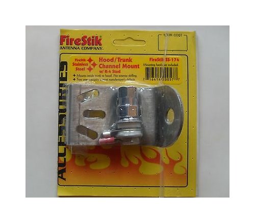 Firestik SS174 Hood Channel Mount "Tall" w/K-4 Stud